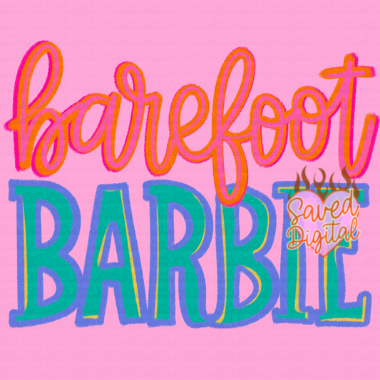 BAREFOOT BARBIE