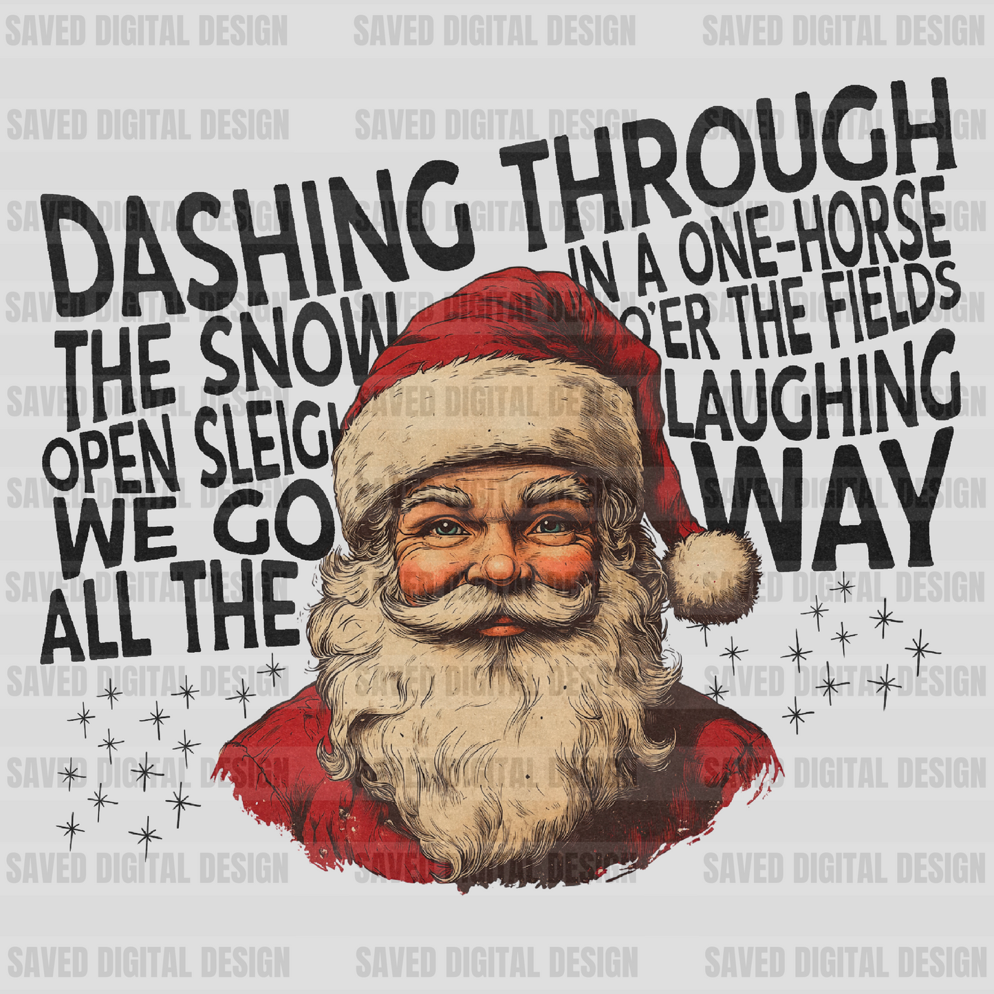 DASHING THROUGH THE SNOW