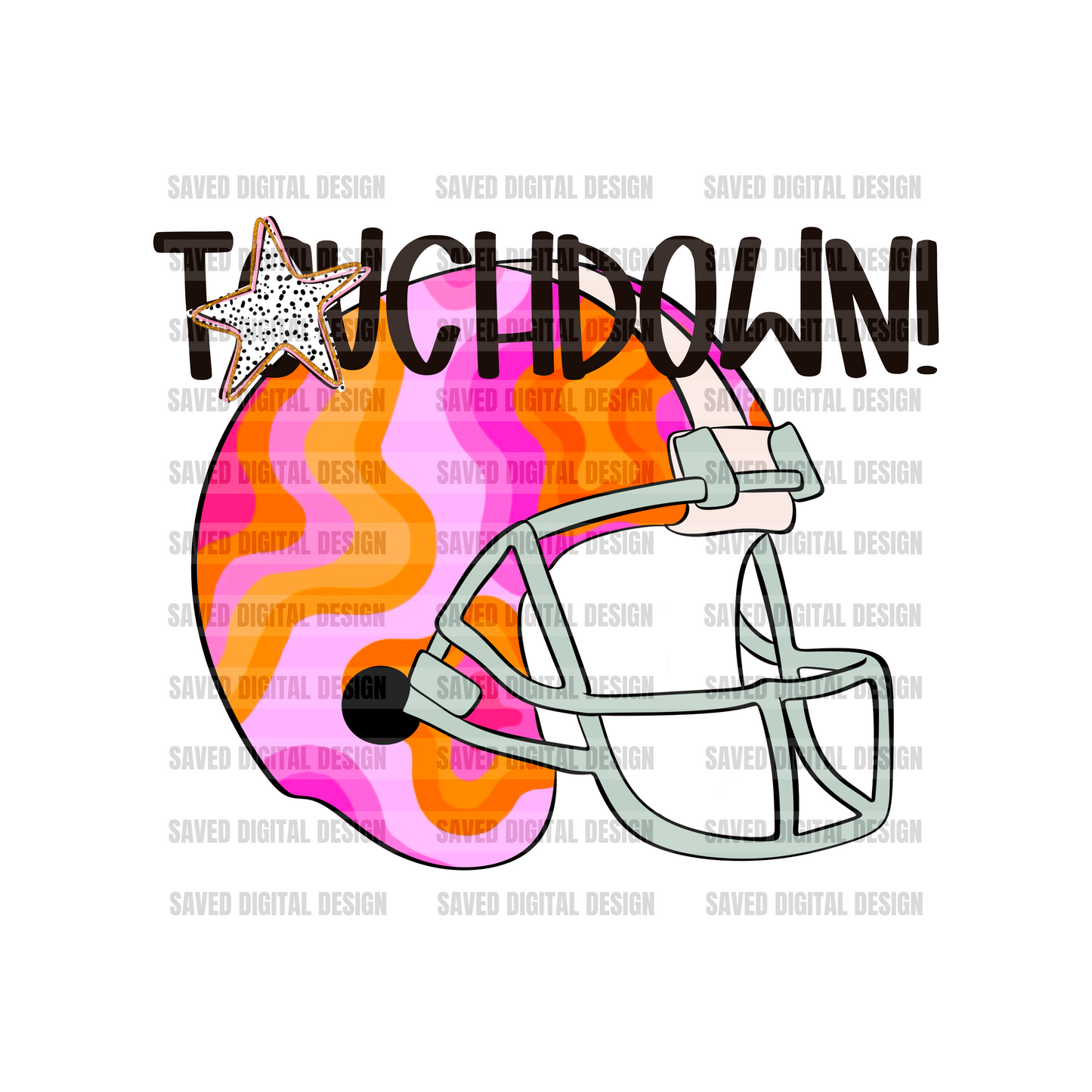 TOUCHDOWN HELMET PREPPY