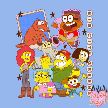 BIG CITY FRIENDS {BROWN + BLACK VERSIONS INCLUDED}