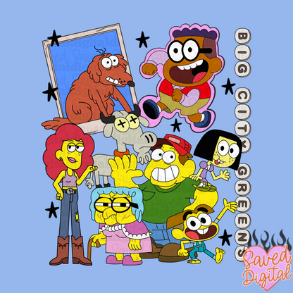 BIG CITY FRIENDS {BROWN + BLACK VERSIONS INCLUDED}