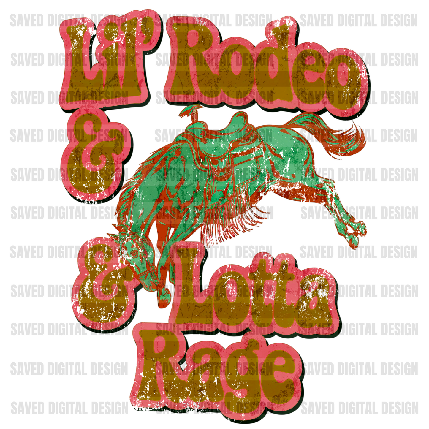 LIL’ RODEO & A LOTTA RAGE DISTRESSED