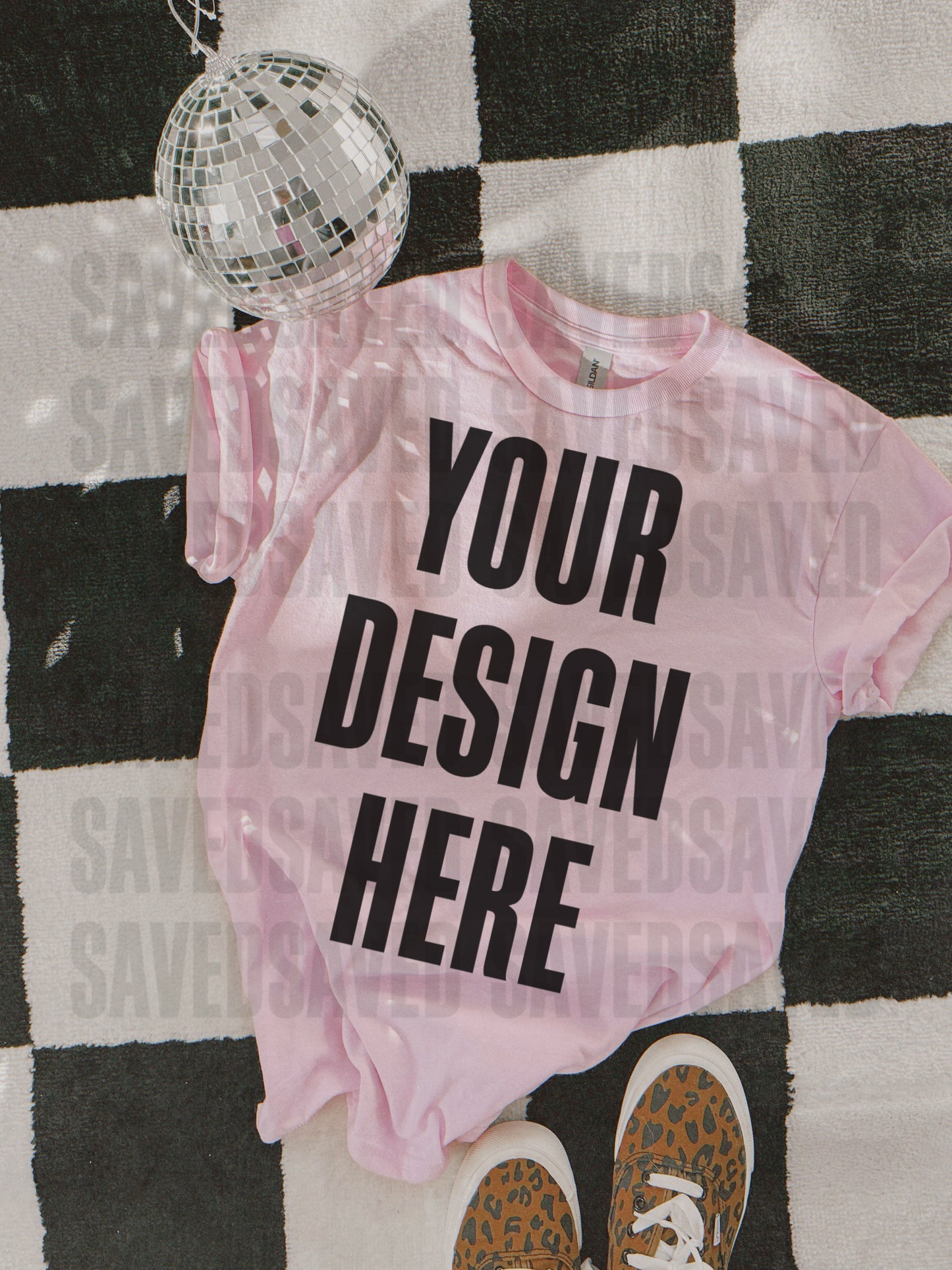 DISCO DAZZLE LIGHT PINK MOCK UP