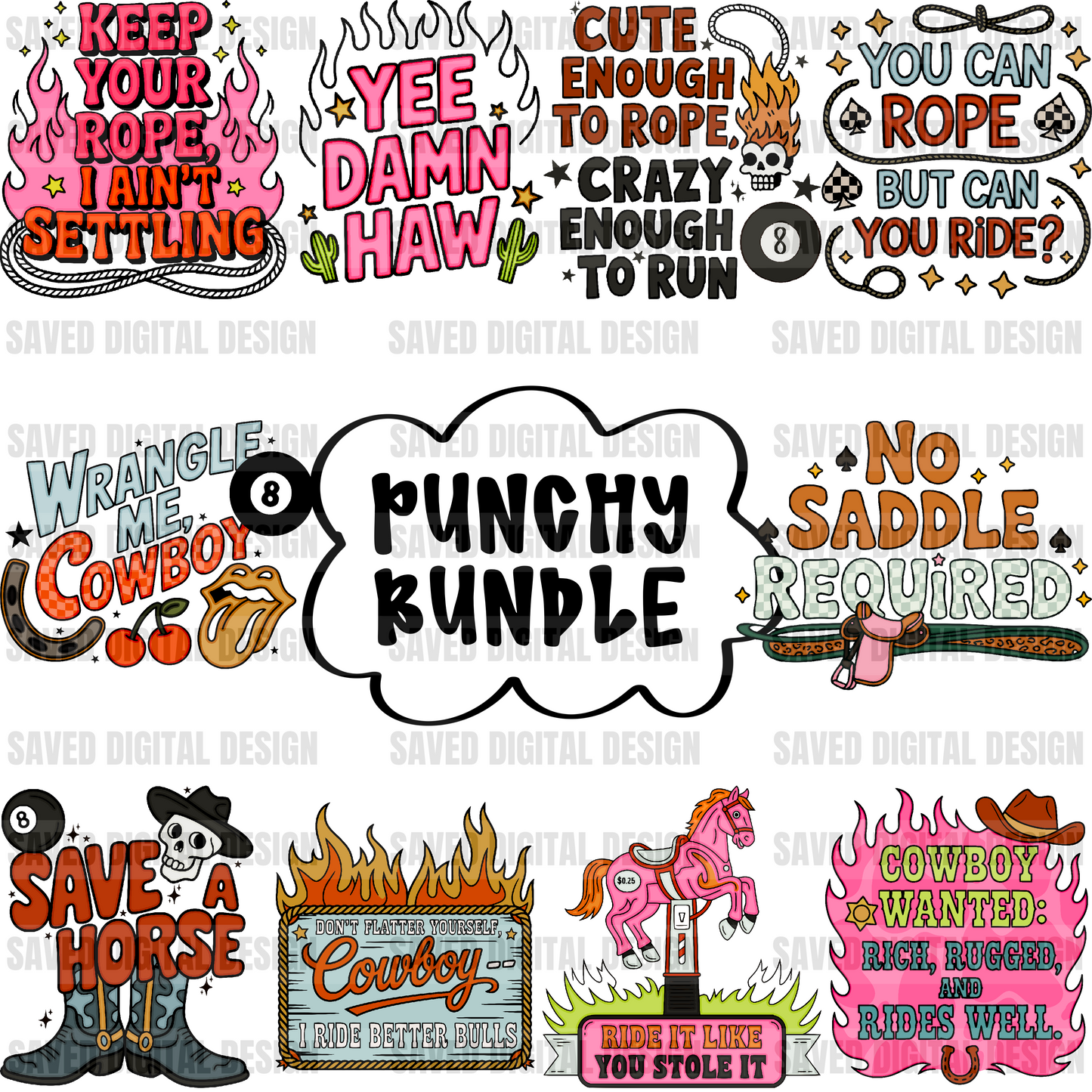PUNCHY BUNDLE OF 10