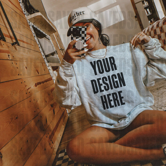 RAD MOCK ASH SWEATSHIRT