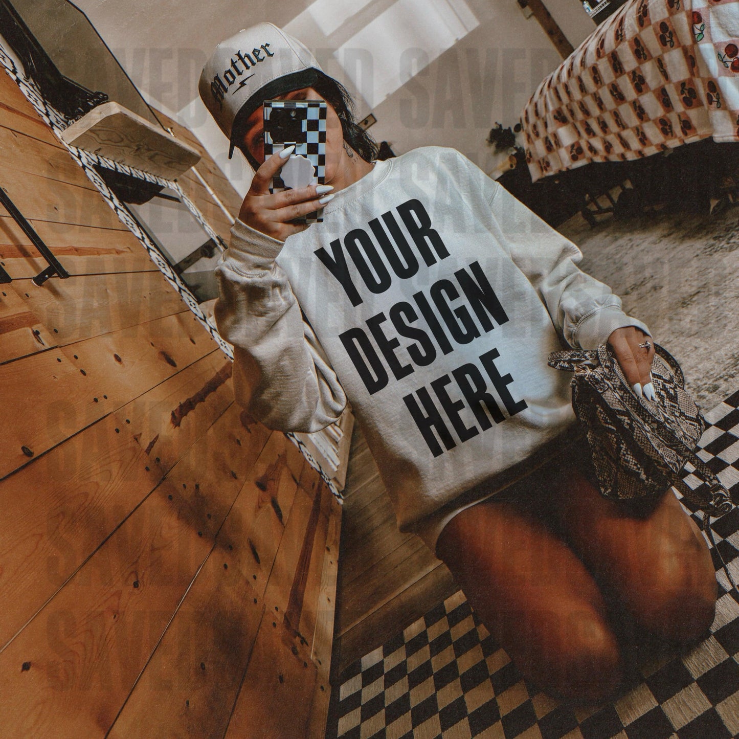 RAD MOCK SAND SWEATSHIRT