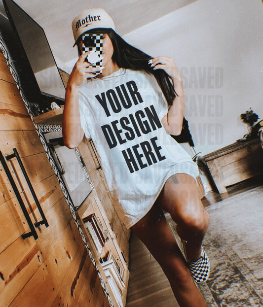 RAD MOCK WHITE T-SHIRT