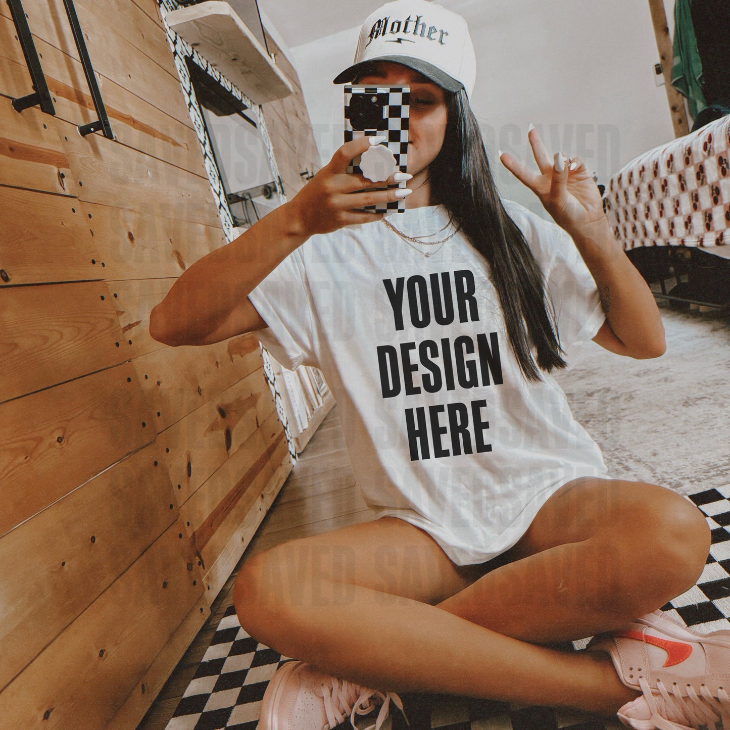 RAD MOCK WHITE T-SHIRT