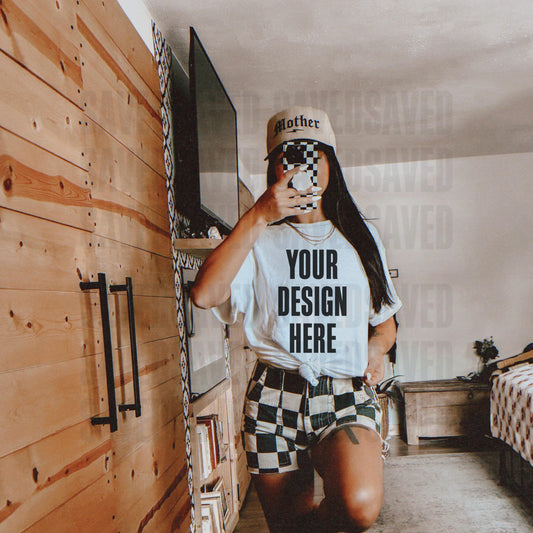RAD MOCK WHITE T-SHIRT