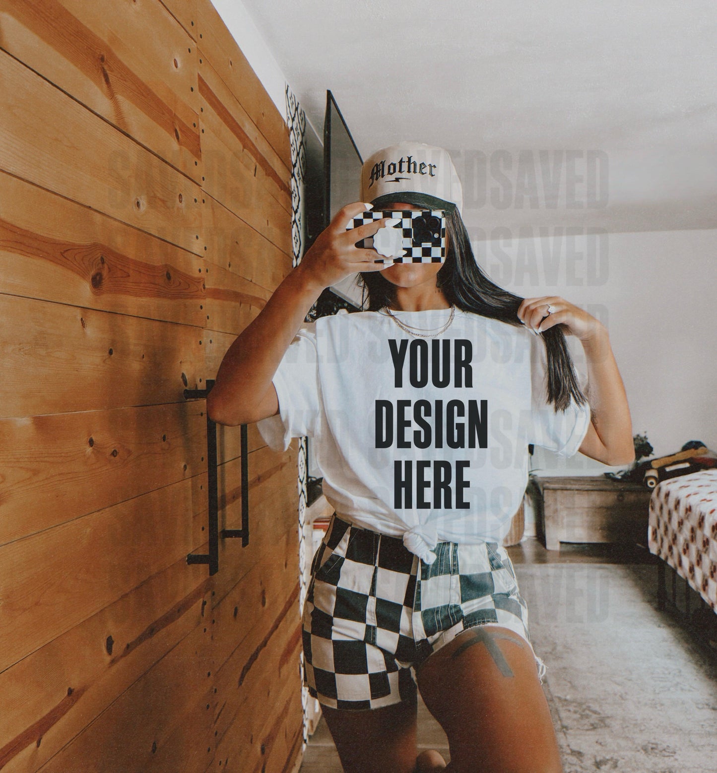 RAD MOCK WHITE T-SHIRT