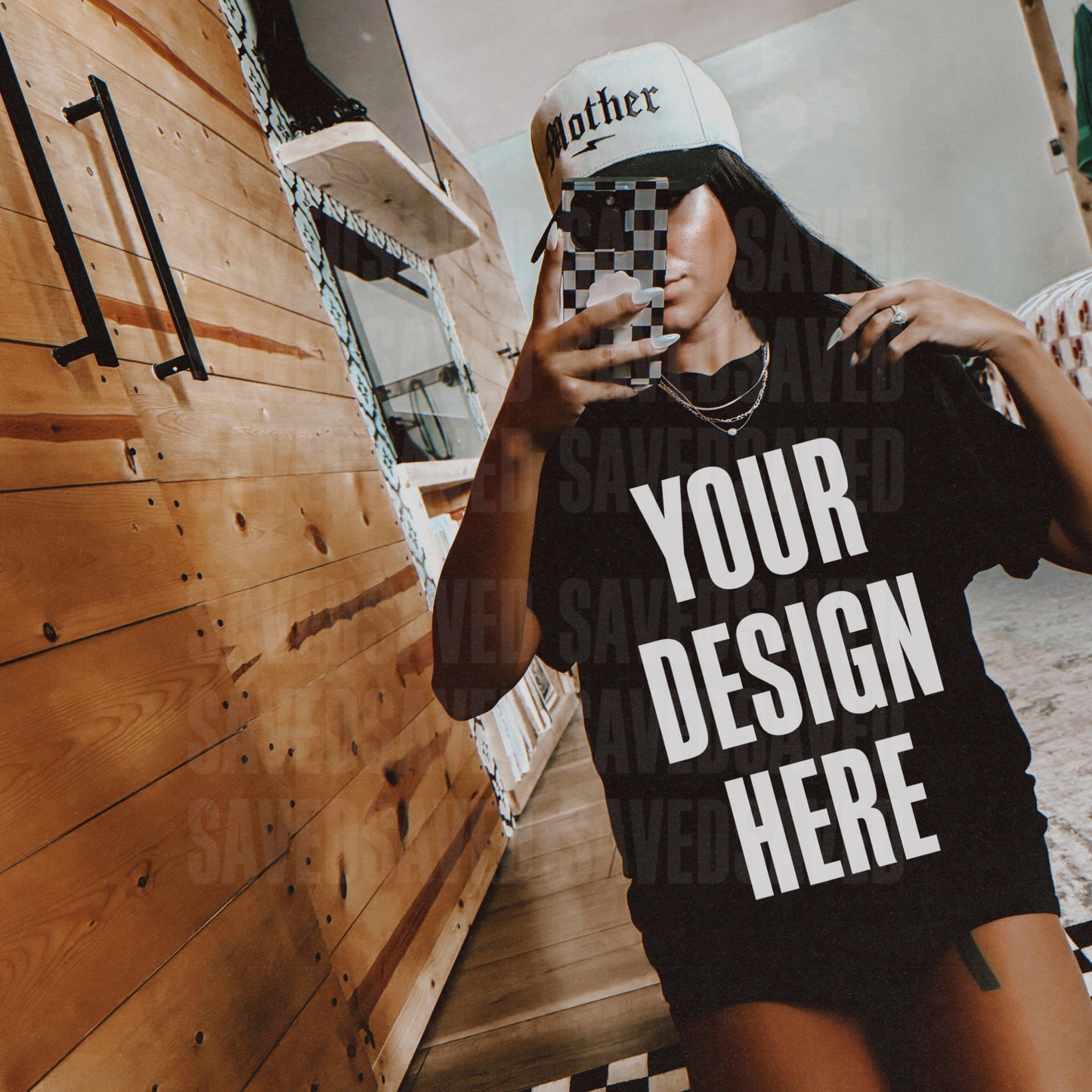 RAD MOCK BLACK T-SHIRT