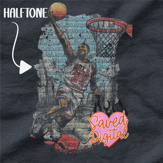 JORDAN HALFTONE
