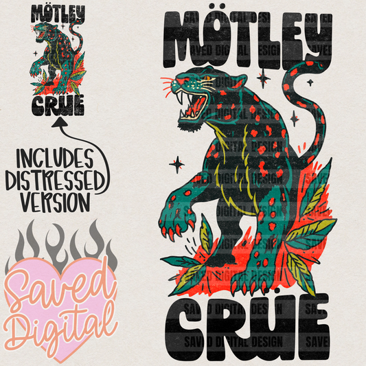 MOTLEY CRUE - INCLUDES REG + DISTRESSED FILE