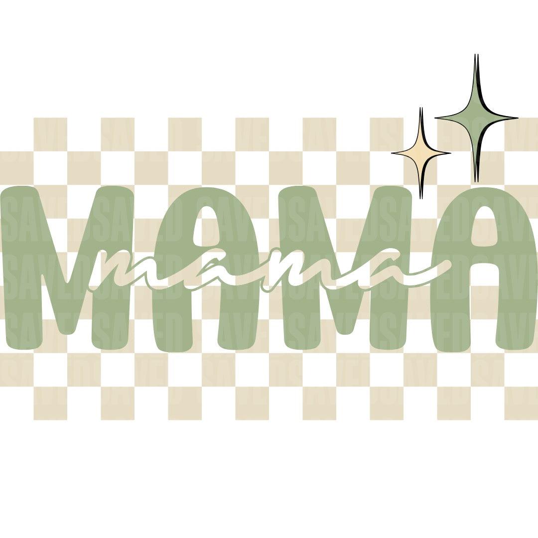 MAMA CHECKERED PNG