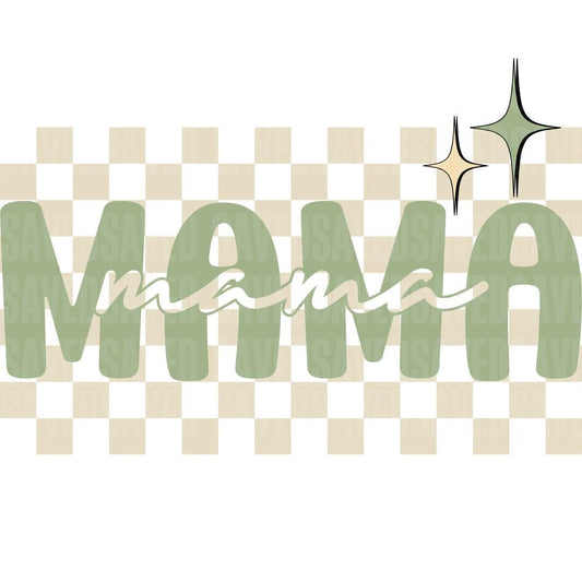 MAMA CHECKERED PNG