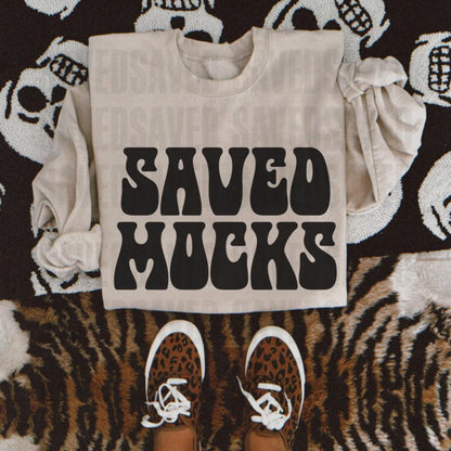 SAND GILDAN SWEATSHIRT SKULL MOCKS - BUNDLE OF 6