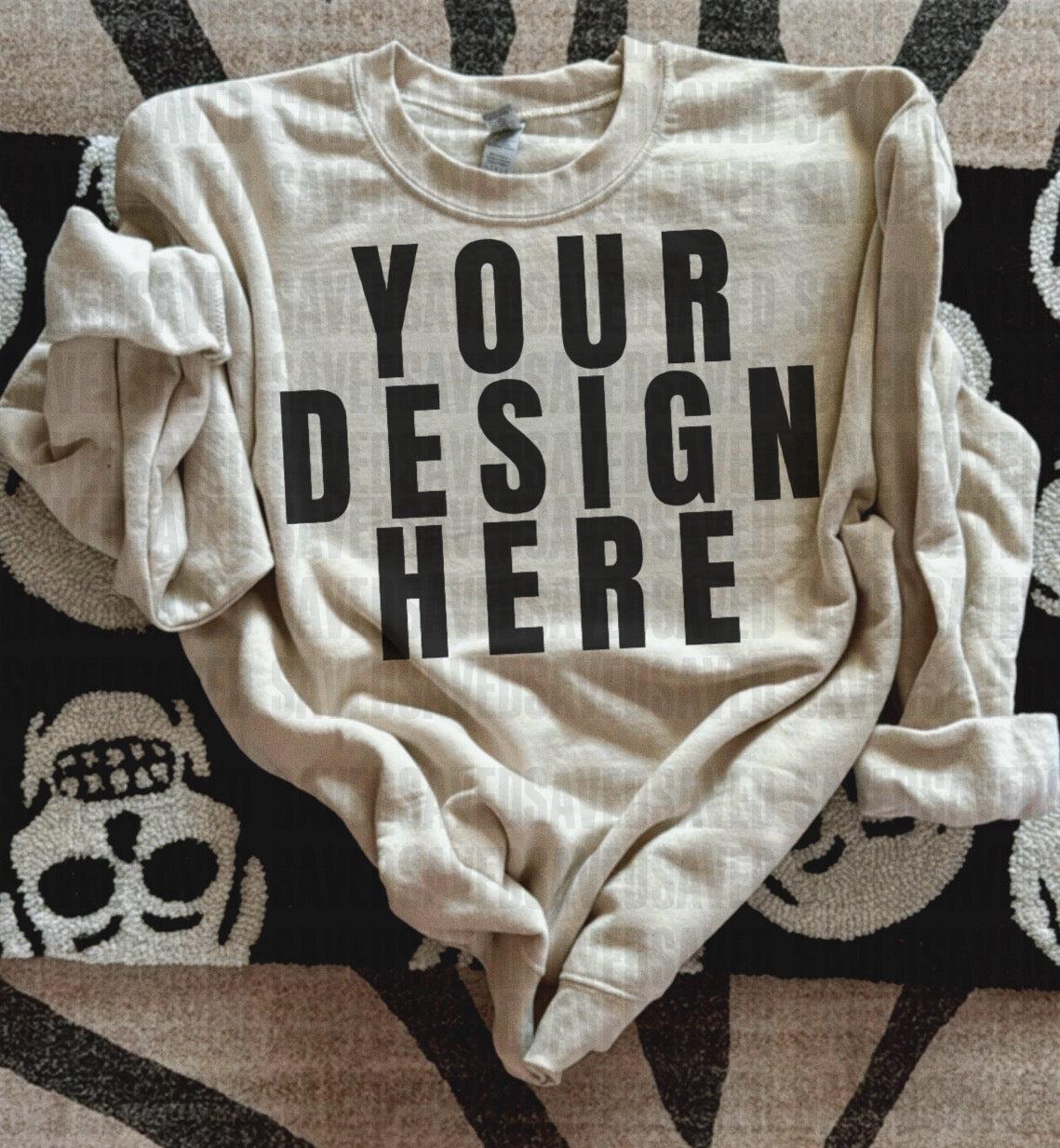 SAND SWEATSHIRT MOCK