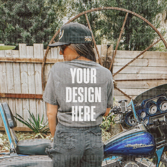 MOTO MOCKS PEPPER COMFORT COLOR TEE BACK