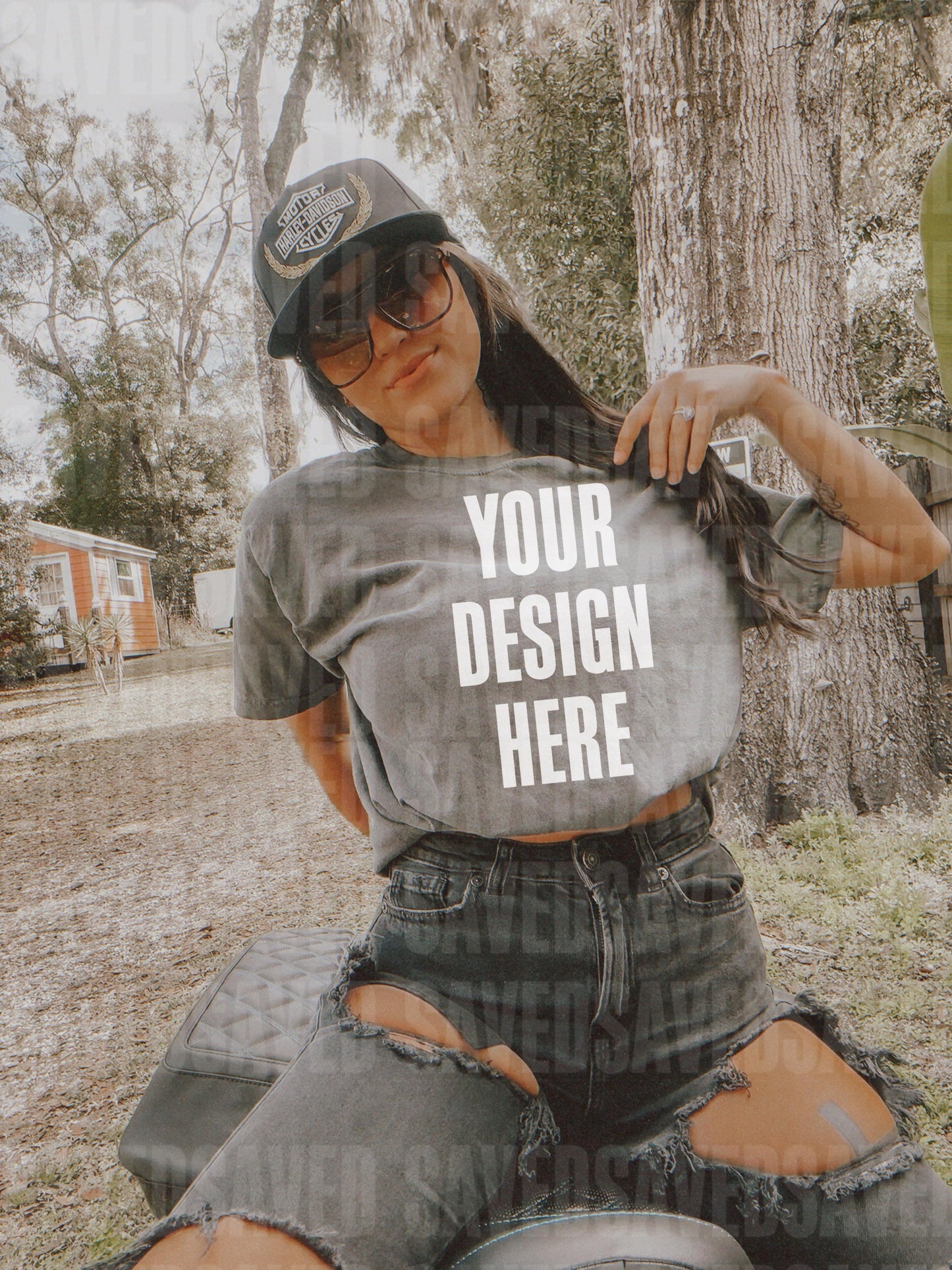 MOTO MOCKS PEPPER COMFORT COLOR TEE