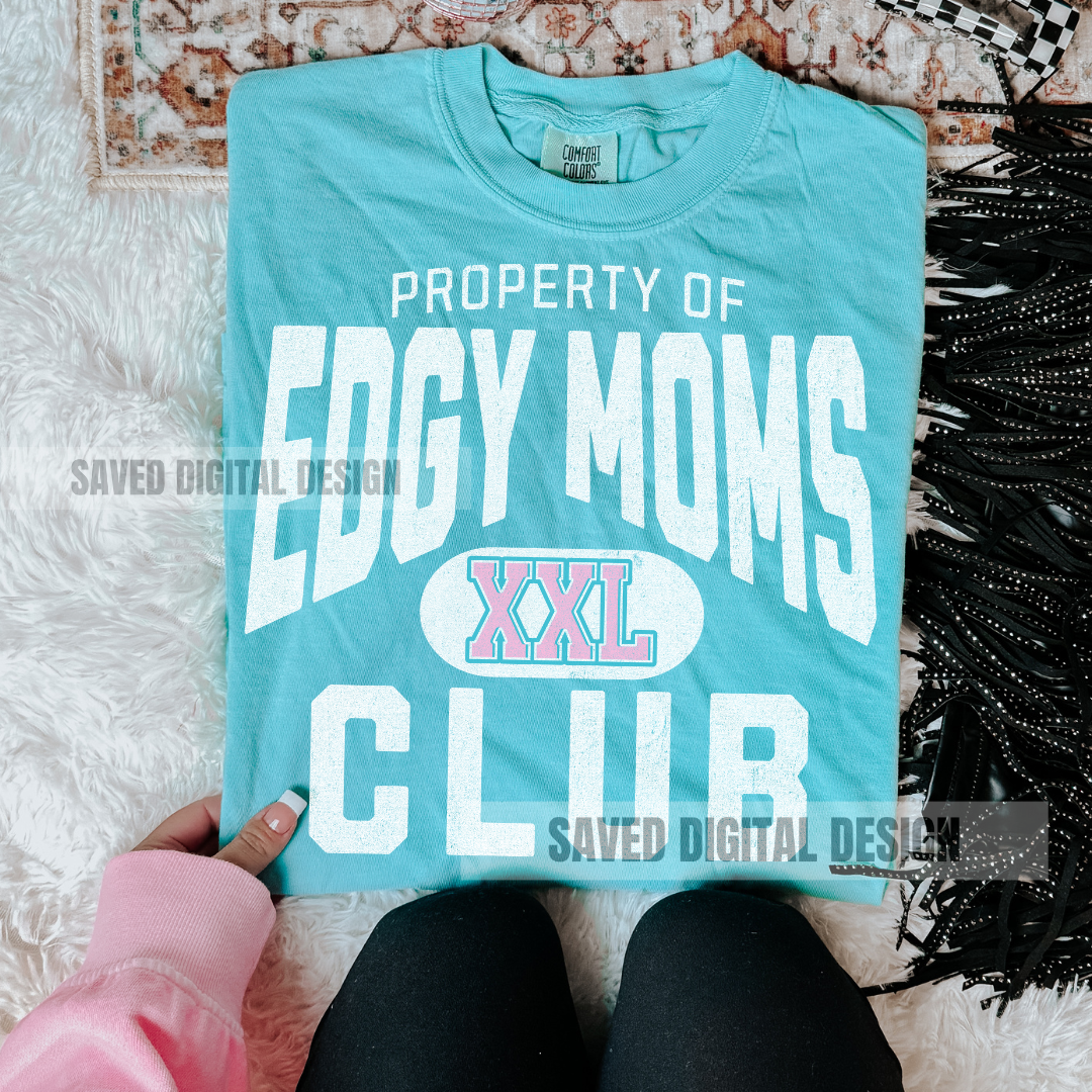 PROPERTY OF EDGY MOMS CLUB WHITE PNG