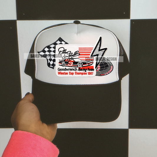 NASC RACING FAUX HAT PATCH CLUSTER PNG