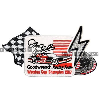 NASC RACING FAUX HAT PATCH CLUSTER PNG