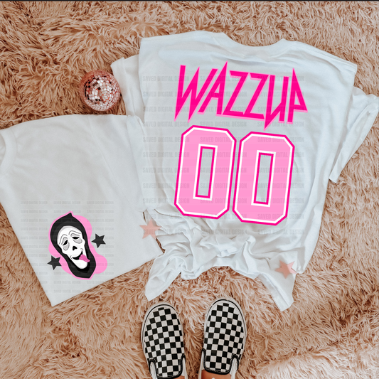 WAZZUP FRONT AND BACK