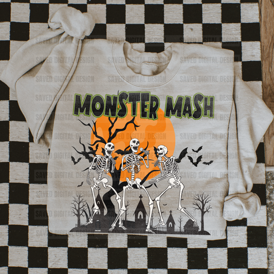 MONSTER MASH DANCE SKELETONS