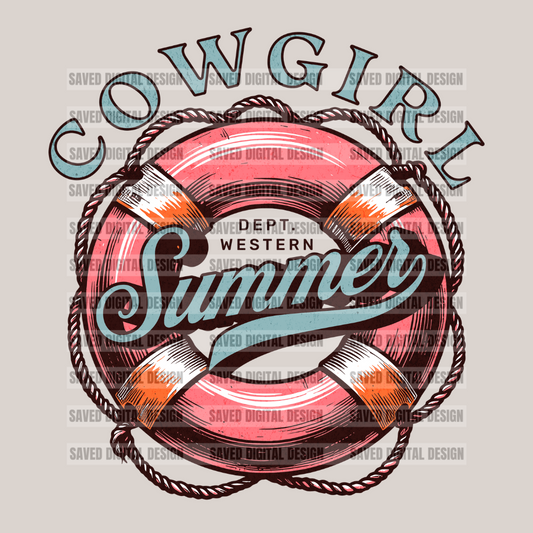 COWGIRL SUMMER PNG