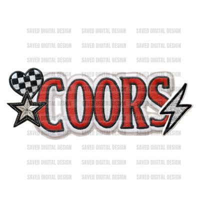 BEER FAUX HAT PATCH CLUSTER PNG