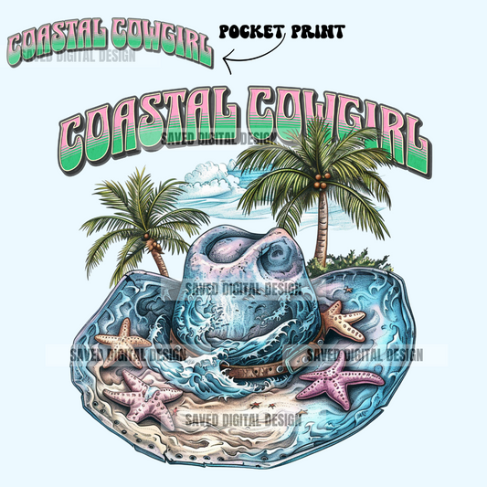 COASTAL COWGIRL FRONT + BACK PNG