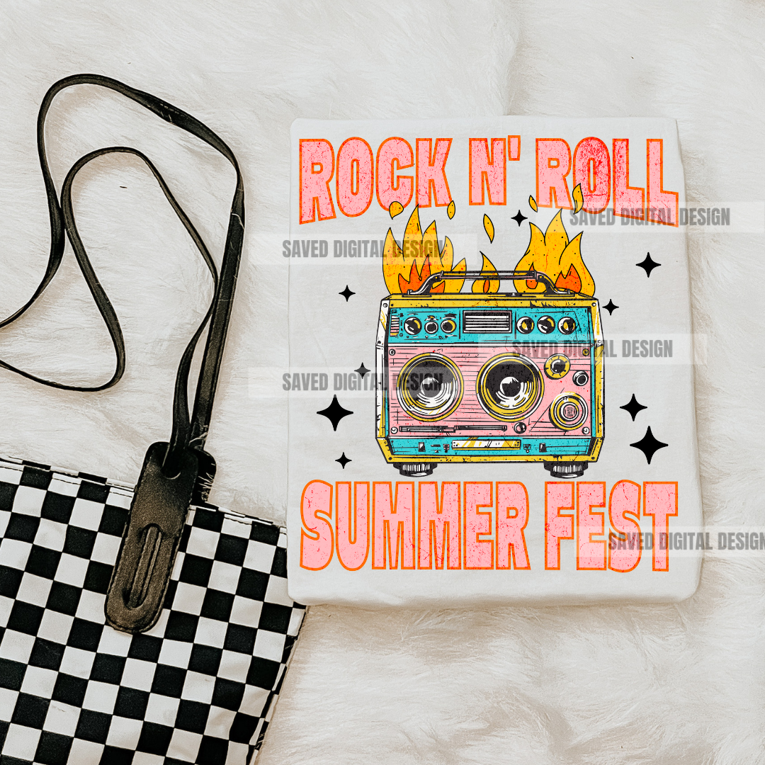 ROCK N ROLL SUMMER FEST PNG