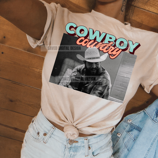 COWBOY COUNTRY POST PNG