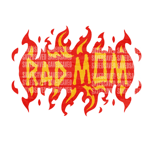 RAD MOM FLAMES PNG