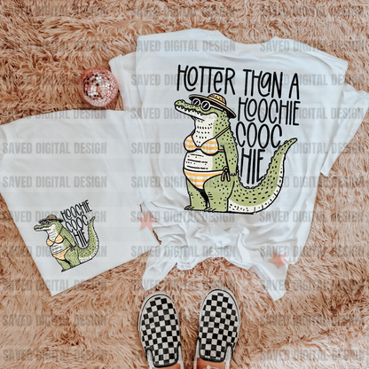SUMMER DROP MIND YOUR BUSINESS/HOTTER THAN A HOOCHIE COOCHIE **POCKETS AVAILABLE** PNG