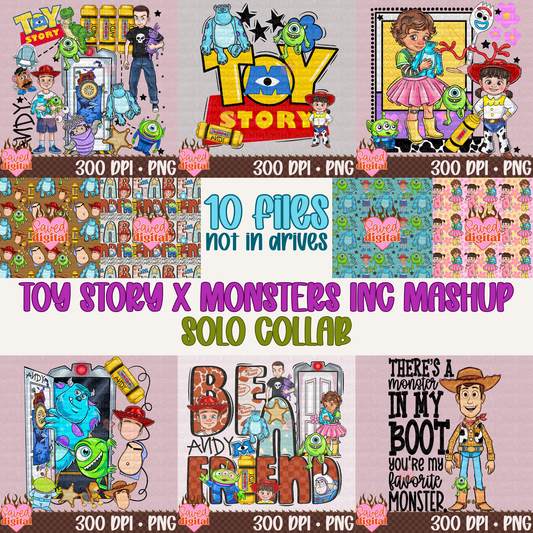 TOYS x MONSTERS MASHUP SOLO COLLAB