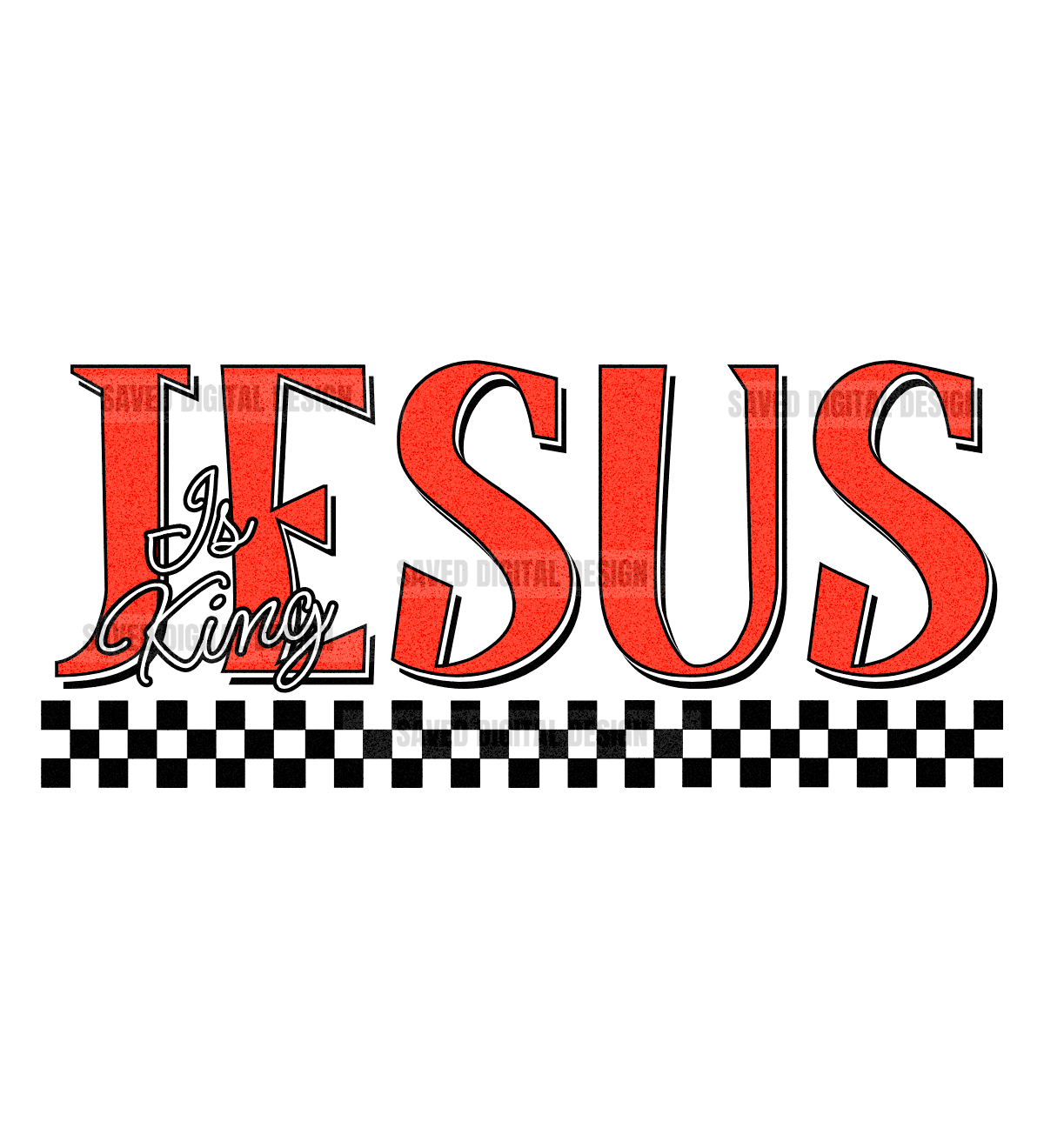 JESUS IS KING PNG