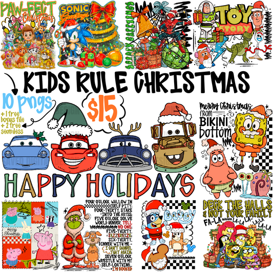 KIDS RULE CHRISTMAS SOLO COLLAB