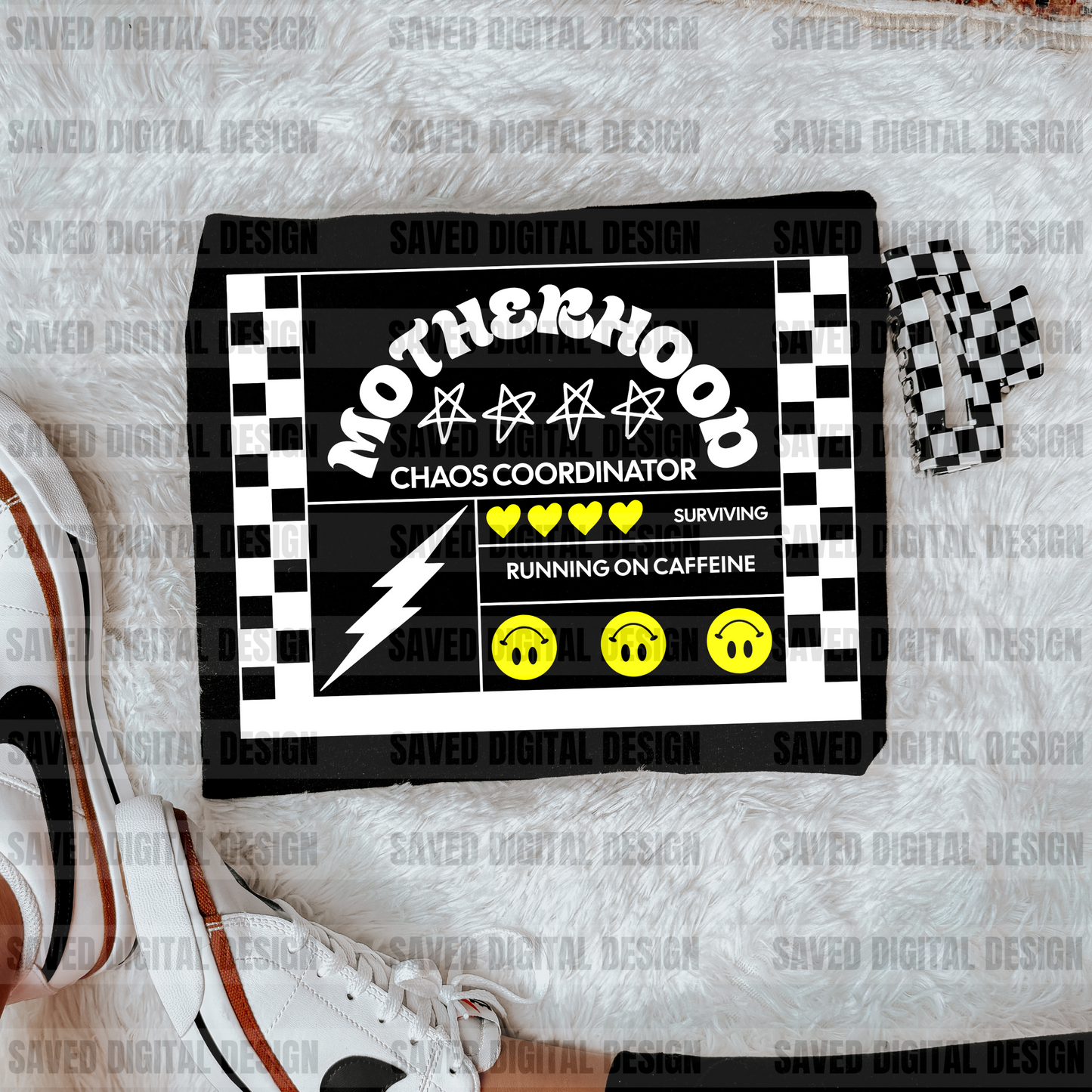 MOTHERHOOD CHAOS COORDINATOR WHITE PNG