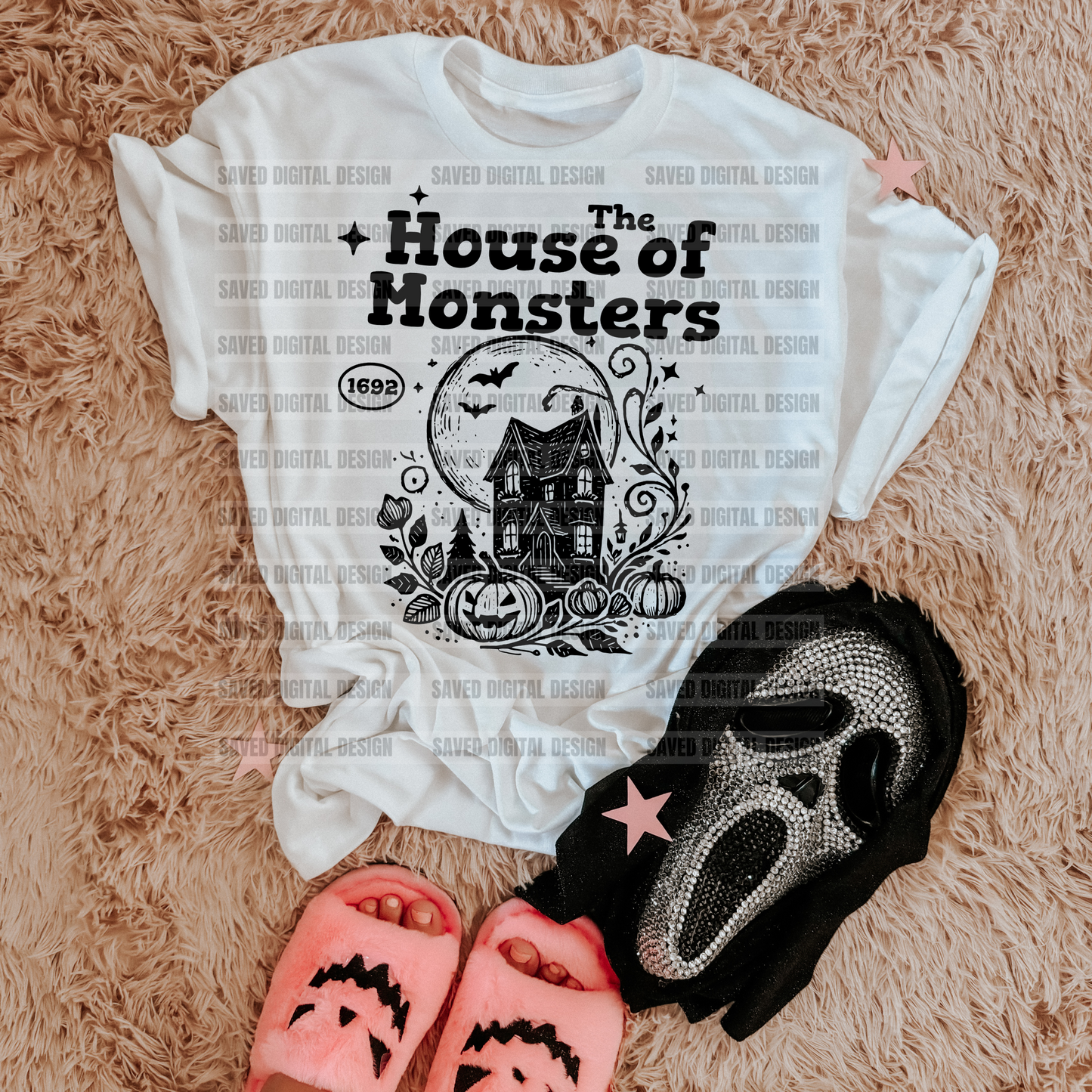 HOUSE OF MONSTERS BLACK