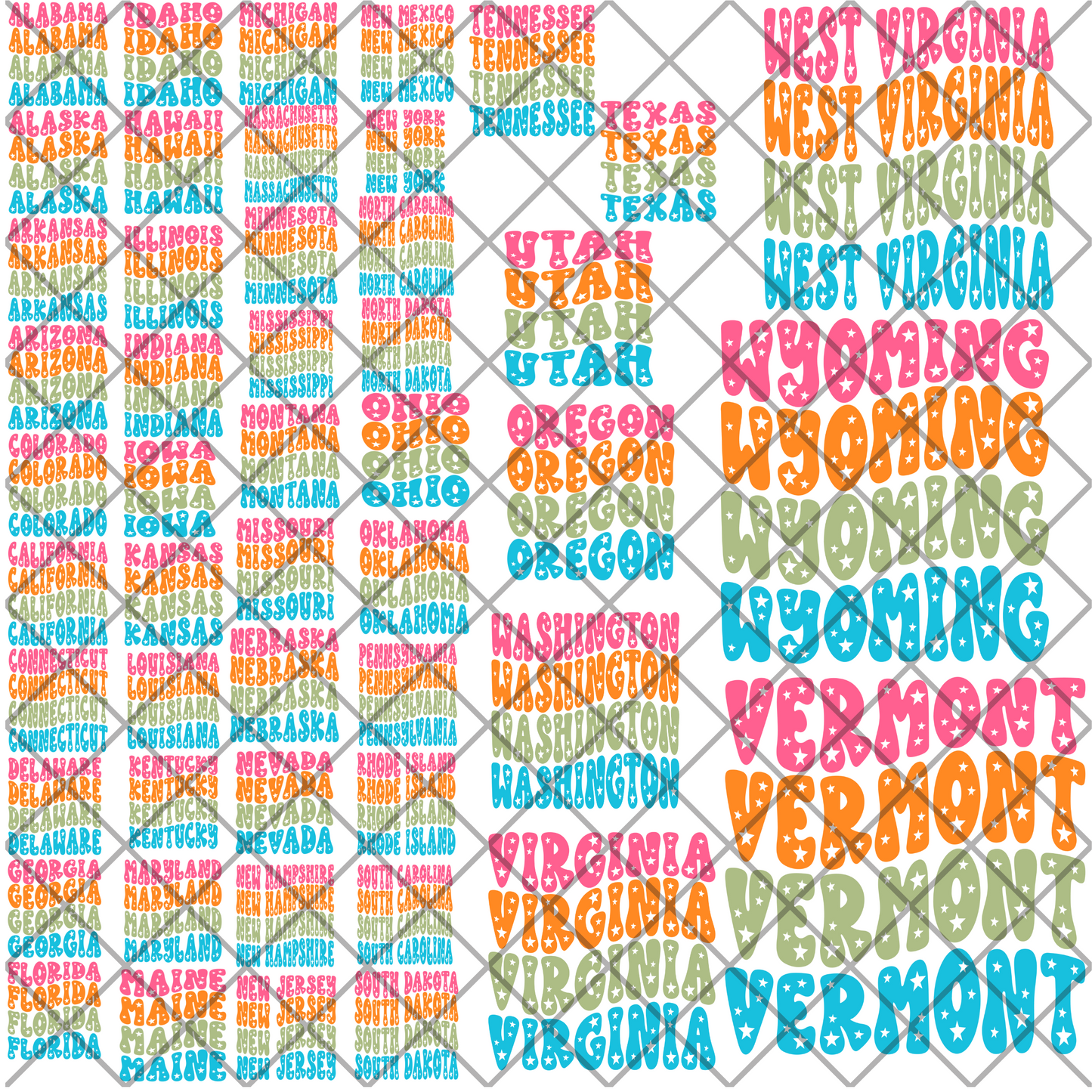 COLORFUL STATES
