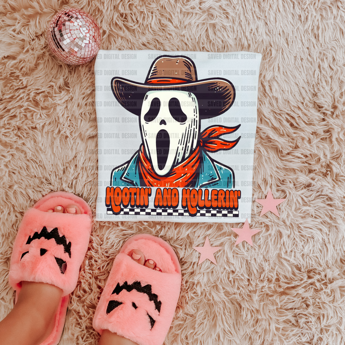 HOOTIN' AND HOLLERIN' GHOST