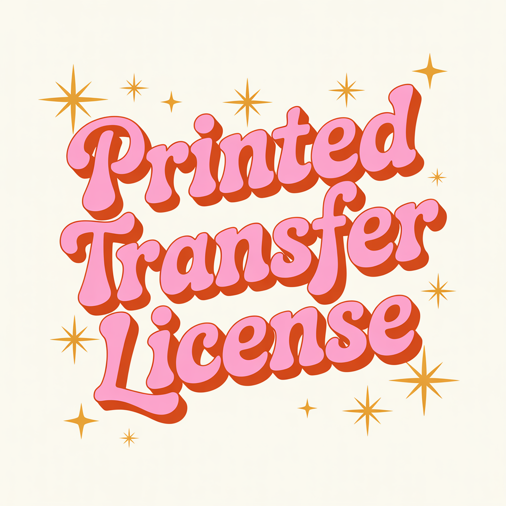 LIFETIME PRINTING LICENSE-PRINT ON DEMAND, DTF, DTG, SUB, SCREEN, CANVAS'S, ETC.