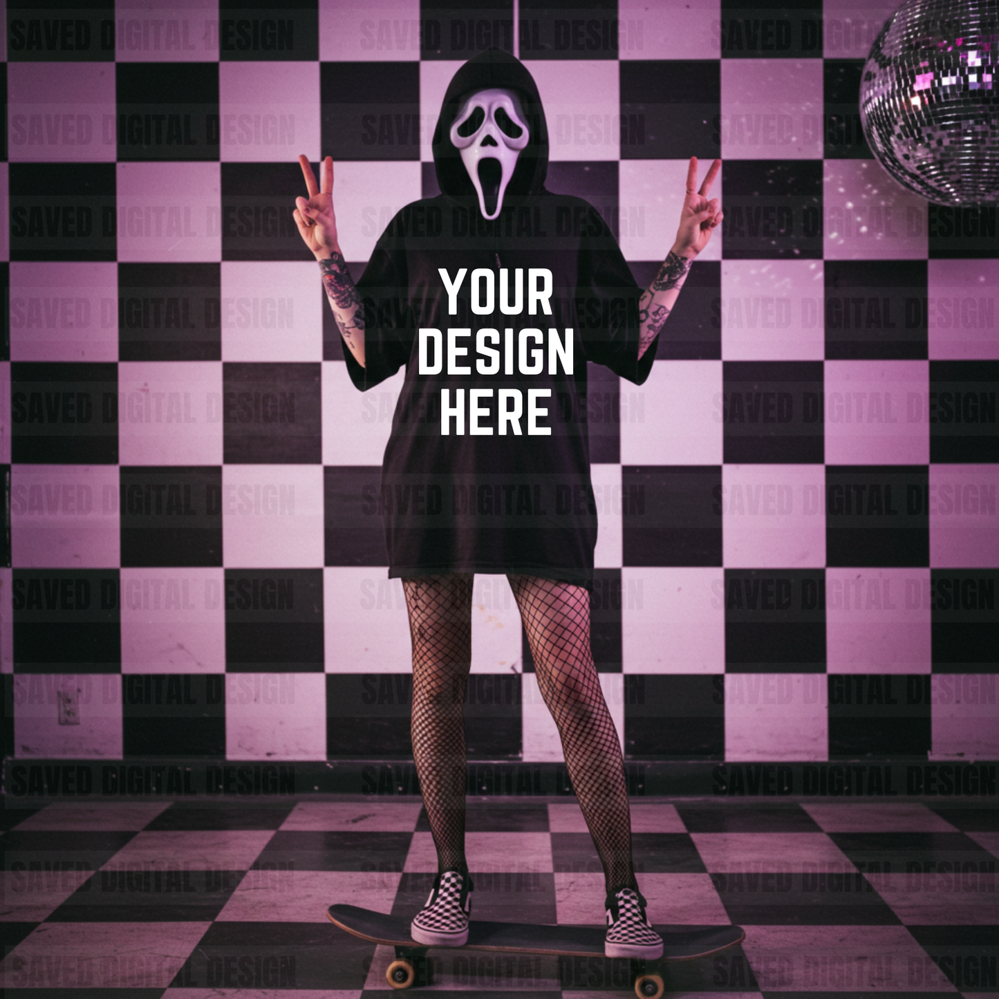 GHOST THEMED MOCKS - 15 + 2 FREEBIES