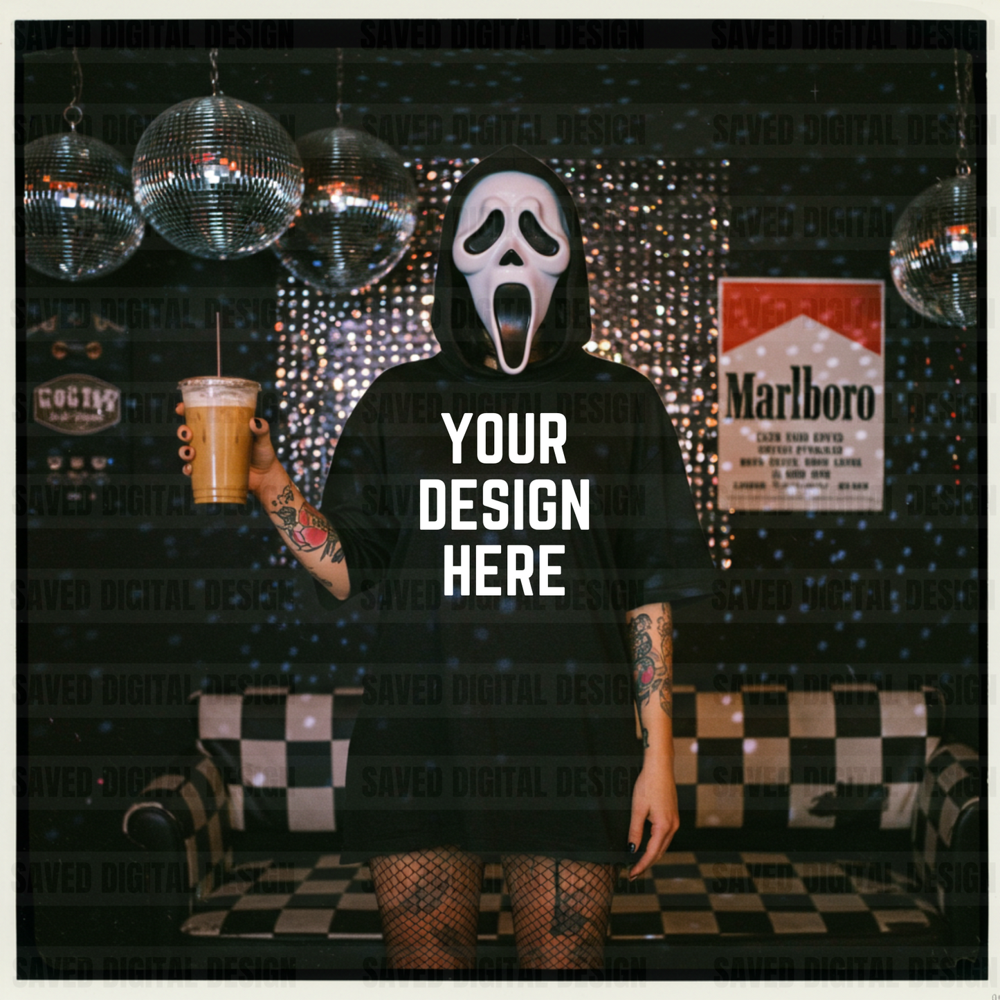 GHOST THEMED MOCKS - 15 + 2 FREEBIES