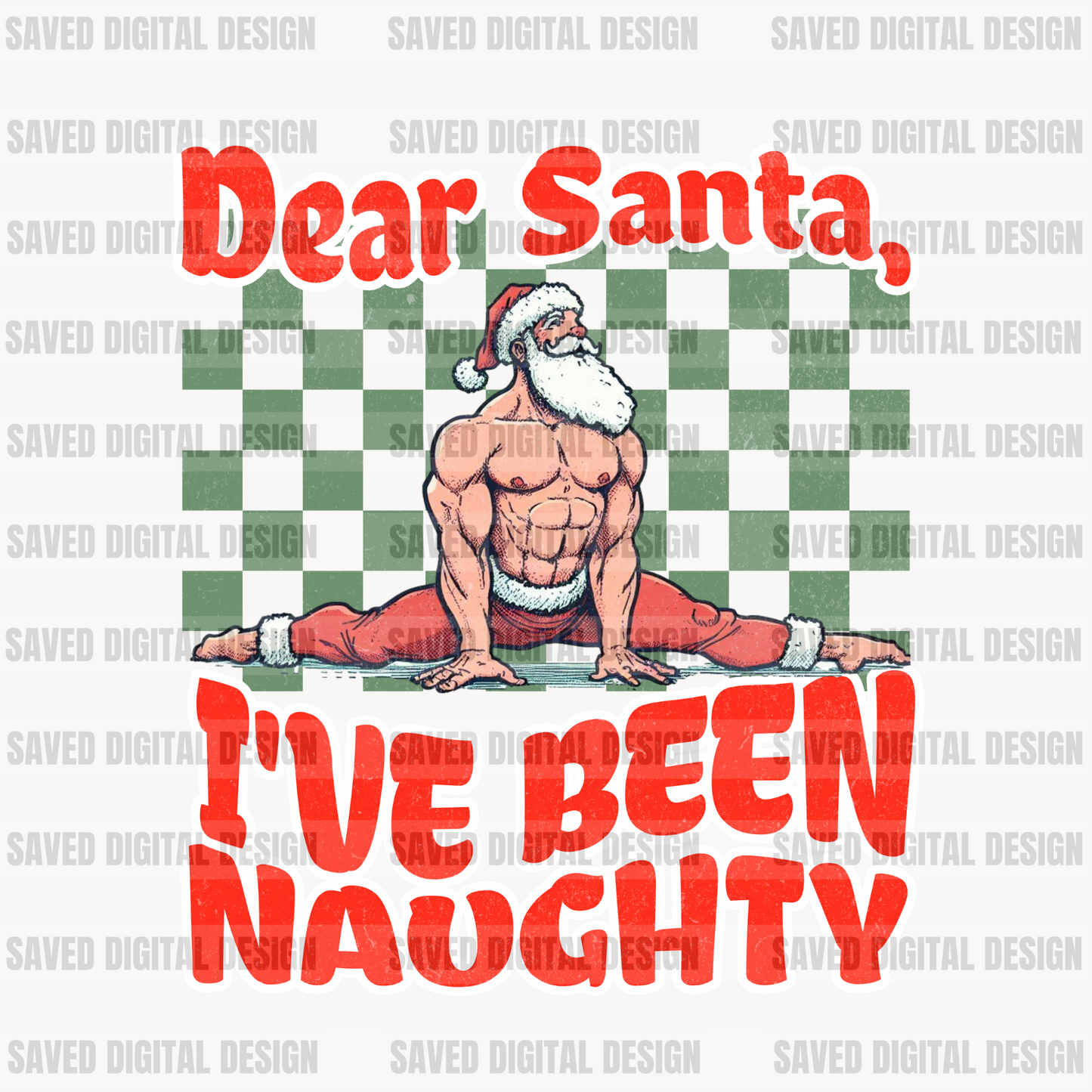 DEAR SANTA I'VE BEEN NAUGHTY PNG