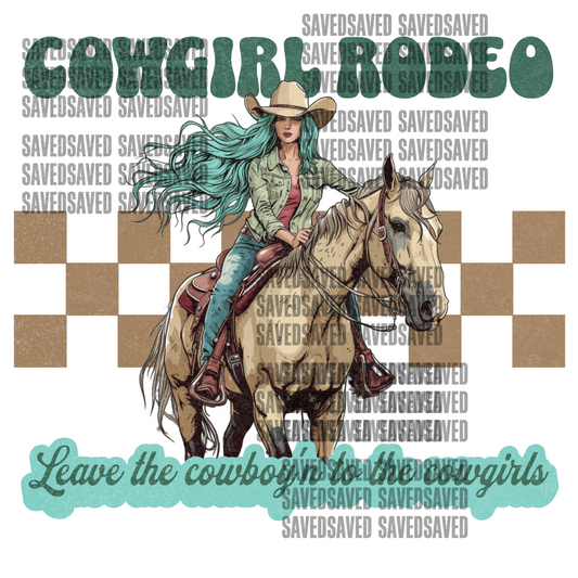 COWGIRL RODEO PNG