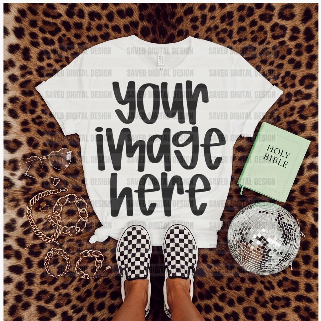 WHITE UNBRANDED FLAT LAY FAITH MOCK