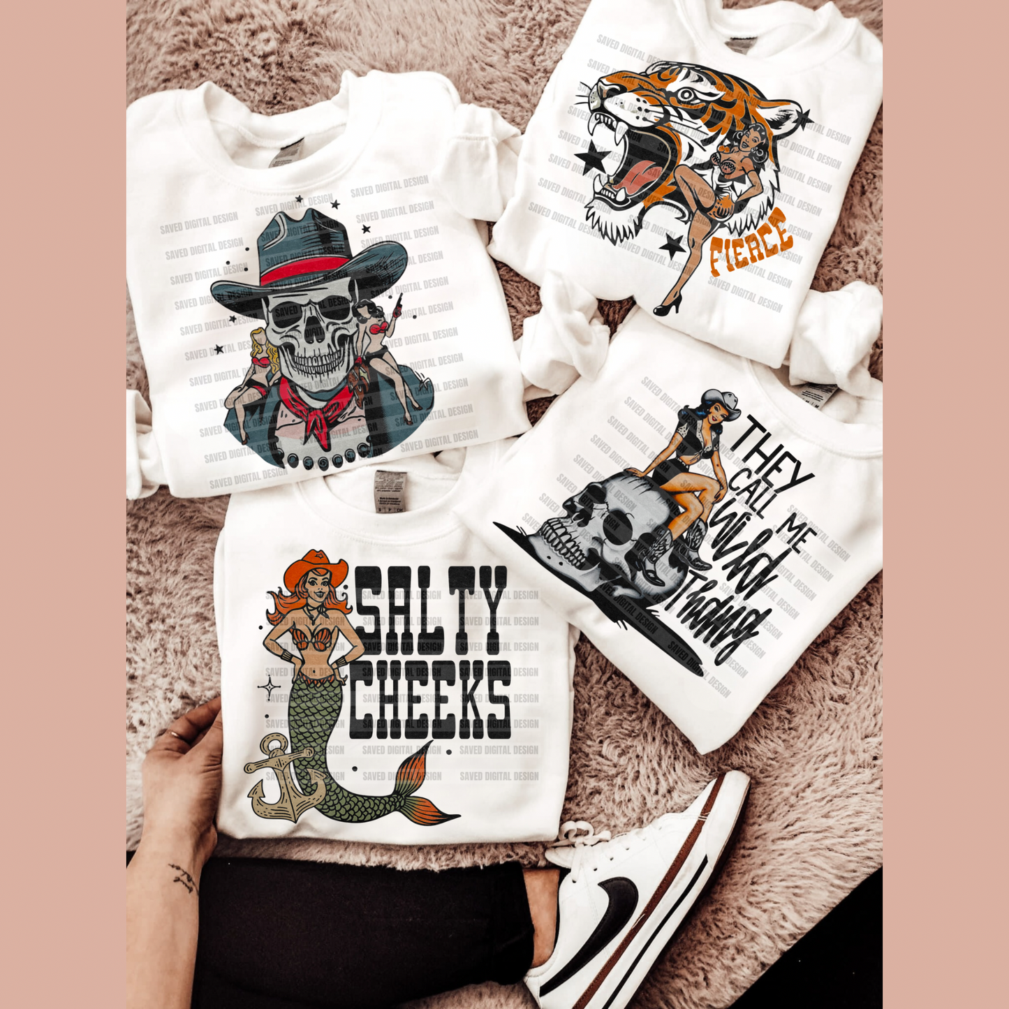 VINTAGE TATTOO ART SINGLES DROPDOWN