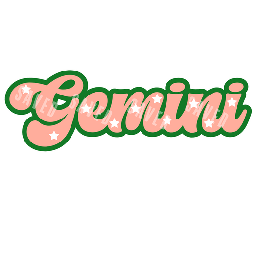 GEMINI PINK AND GREEN PNG